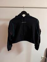 schwarzer adidas Originals Cropped Hoodie, Größe 36 Bayern - Würzburg Vorschau