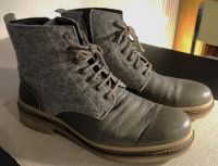Herren Boots Stiefel Schuhe Rover & Lakes grau Leder Filz 46 Hessen - Wiesbaden Vorschau