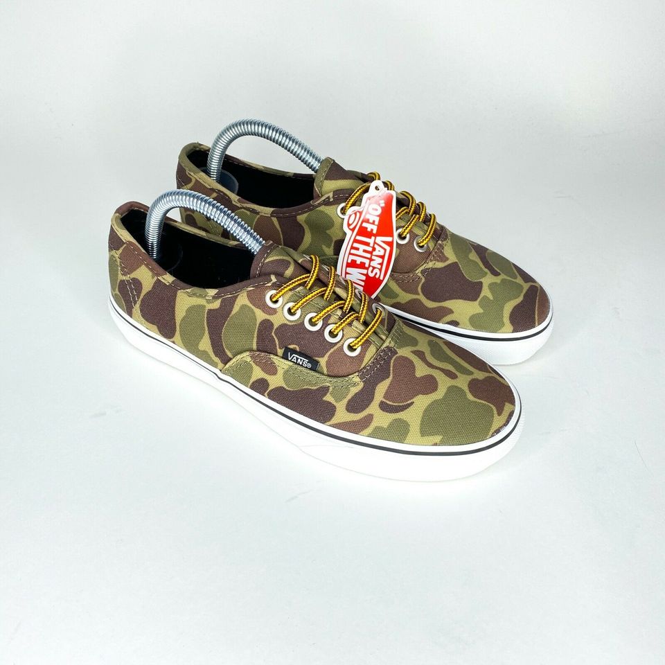 Vans Authentic Low Gr.39 Waxed Canvas Camouflage Skate in Gronau (Westfalen)