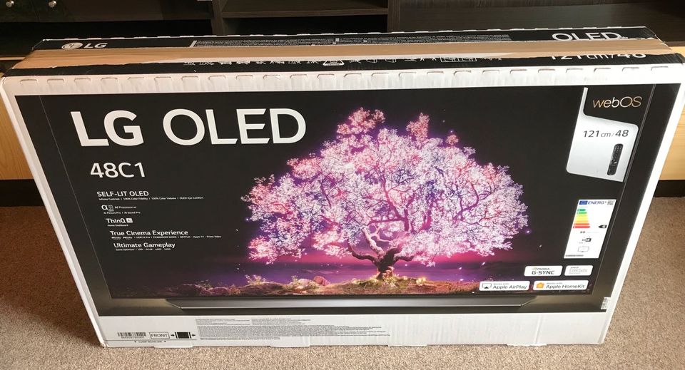 LG OLED48C17LB - 48 Zoll (121cm) OLED TV - 120 Hz Gaming HDMI 2.1 in Herzogenaurach