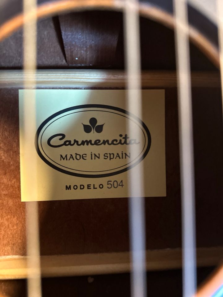 Gitarre Carmencita Modelo 504 in Mannheim