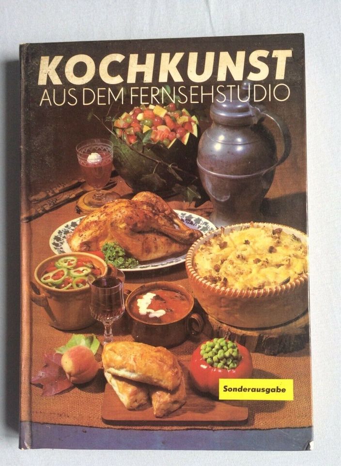 Kochbuch „Kochkunst aus dem Fernsehstudio" in Bad Blankenburg