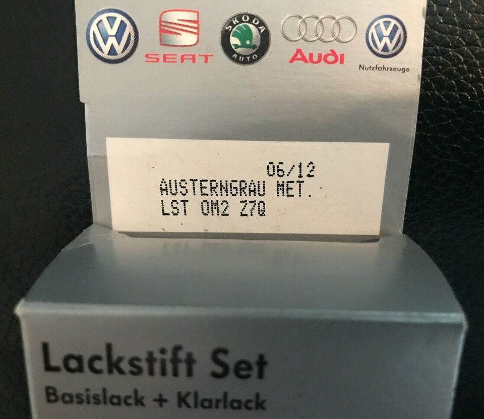 NEU u. OV! Lackstift-Set  Austerngrau Metallic  LST OM2 Z7Q 06/12 in Hütschenhausen