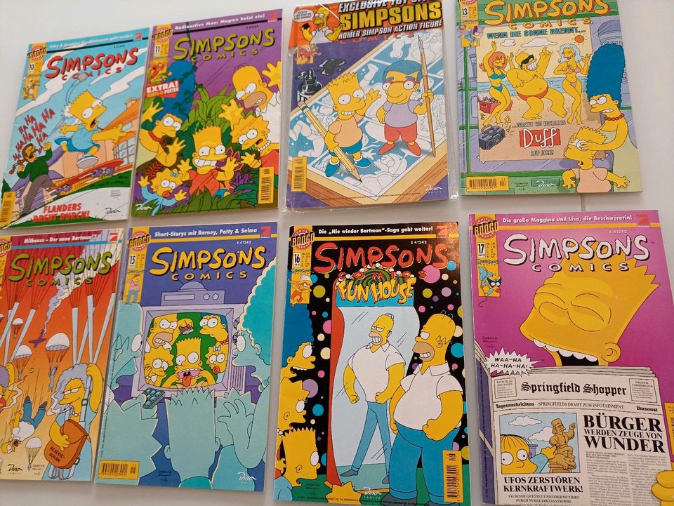 Simpsons Comics in Centrum