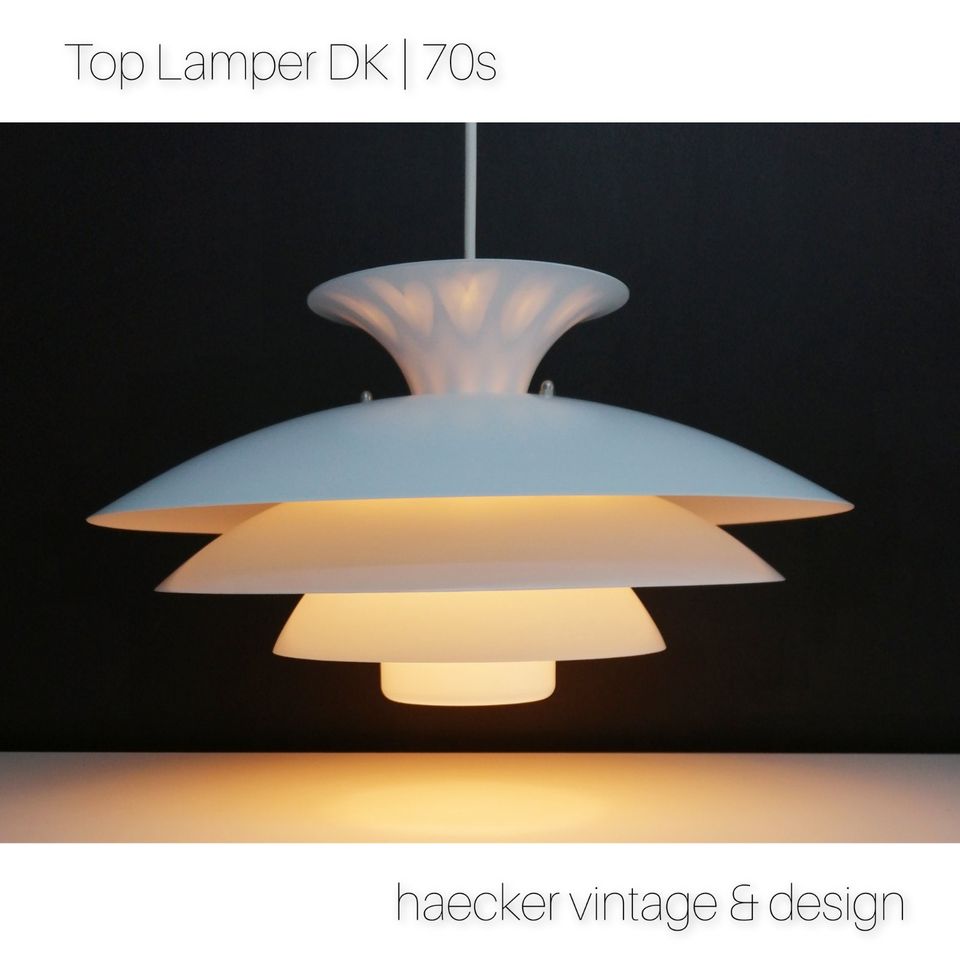 Lampe zu danish design poulsen mid-century retro vintage 70er in München