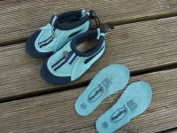 FASHY Badeschuhe Wasserschuhe blau Gr 22 Aquaschuhe Schuhe Baden Hessen - Breuna Vorschau