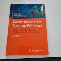 Buch Dokumentation in der Mess und Prüftechnik Bochum - Bochum-Ost Vorschau