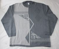 Damen-Pullover, hellgrau/dunkelgrau, Gr. XL Niedersachsen - Celle Vorschau