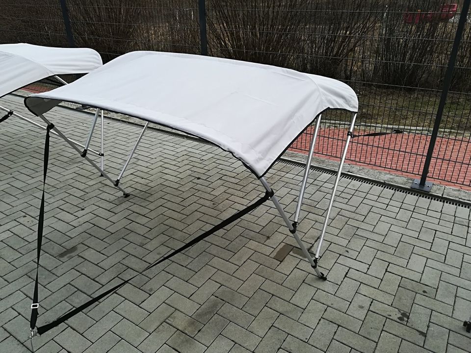 Bootverdeck, Sonnenverdeck, Bimini Top von 1,20m - 2,10m Neu in Elmenhorst Kr Stormarn