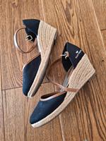 Plateauschuhe Tom Tailor schwarz braun Bast Bayern - Aitrang Vorschau
