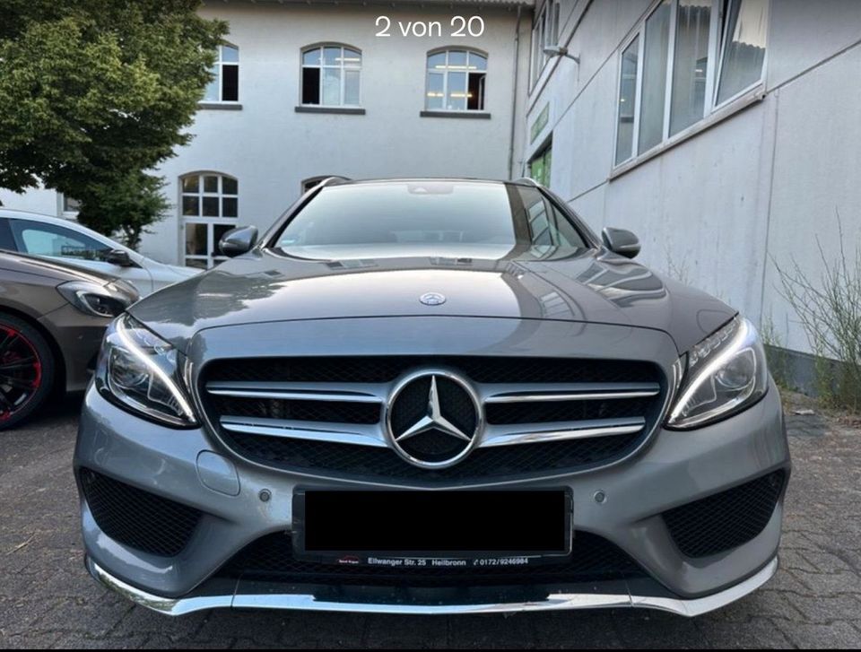 Mercedes Benz C250 d AMG PAKET PANO RFK LEDER in Frankenthal (Pfalz)