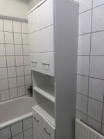 Badezimmerschrank mit 4 Türen und offenem Regal in weiß Glanz Köln - Lindenthal Vorschau