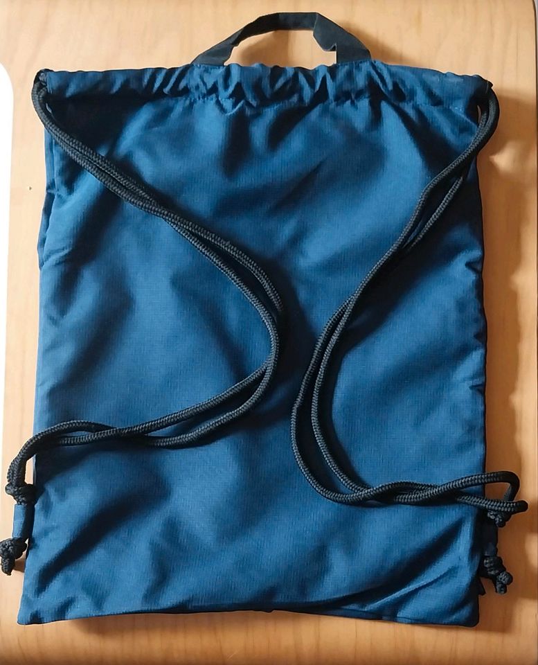 Halfar Turnbeutel Sportbeutel mit aufdruck blau in Schlangenbad