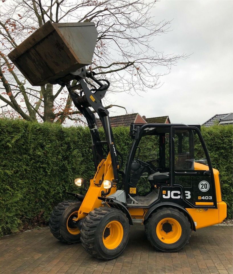 ✅Radlader JCB 403 2,5t zu vermieten / mieten✅ in Alt Duvenstedt