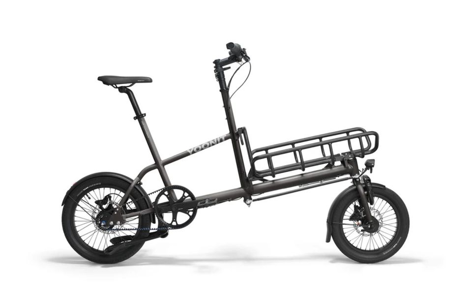 e.YOONIT Mini Cargobike Gates graphite grey Shimano EP6 5-GangDI2 in Trebur
