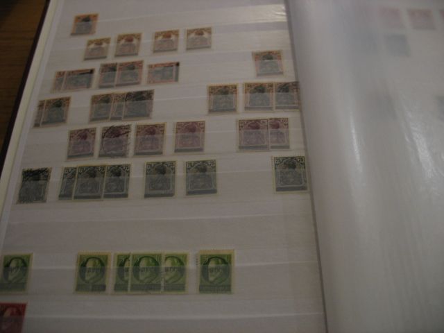 Briefmarkensammlung Saargebiet Stöberposten auf Albenbl. Teil 1 in Konstanz
