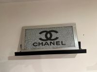 Chanel Bild Strass inkl. Bilderrahmen, Dekoration Baden-Württemberg - Metzingen Vorschau