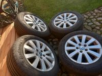 Sommerreifen 4er Set auf Original VW-Alufelgen 215/55 R16 Niedersachsen - Nahrendorf Vorschau