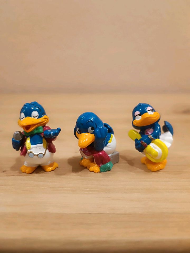 Ü- Ei Sammelfiguren blaue Enten in Schwabmünchen