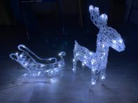 Weihnachtsbeleuchtung LED Rentier/Schlitten Sachsen-Anhalt - Wernigerode Vorschau