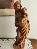 Holzfigur Maria mit Jesus Hessen - Darmstadt Vorschau