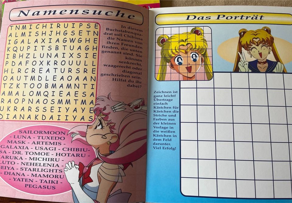 Sailor Moon Rarität Spiel mit Hefte Comics in Bad Neustadt a.d. Saale