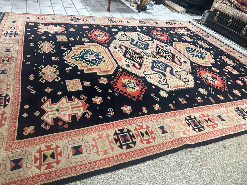 Orientteppich Orient Vintage Teppich Perser Türkei Selcuk 353x276 in Rodenberg