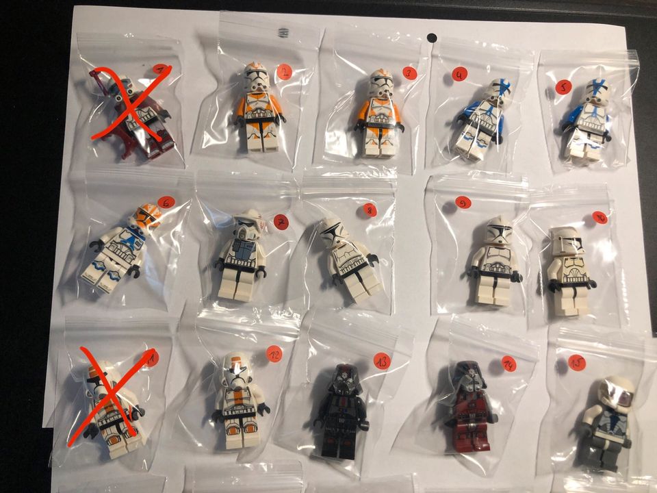 53 Lego Star Wars Minifiguren Konvolut/Sammlung ✅TOP✅ in Crailsheim