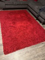 Hochflor Teppich 160x230 Rot Brandenburg - Cottbus Vorschau