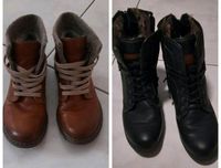 2 Paar Schuhe Stiefeletten Gr. 38 - gefüttert - Rieker Tom Tailor Köln - Köln Merheim Vorschau