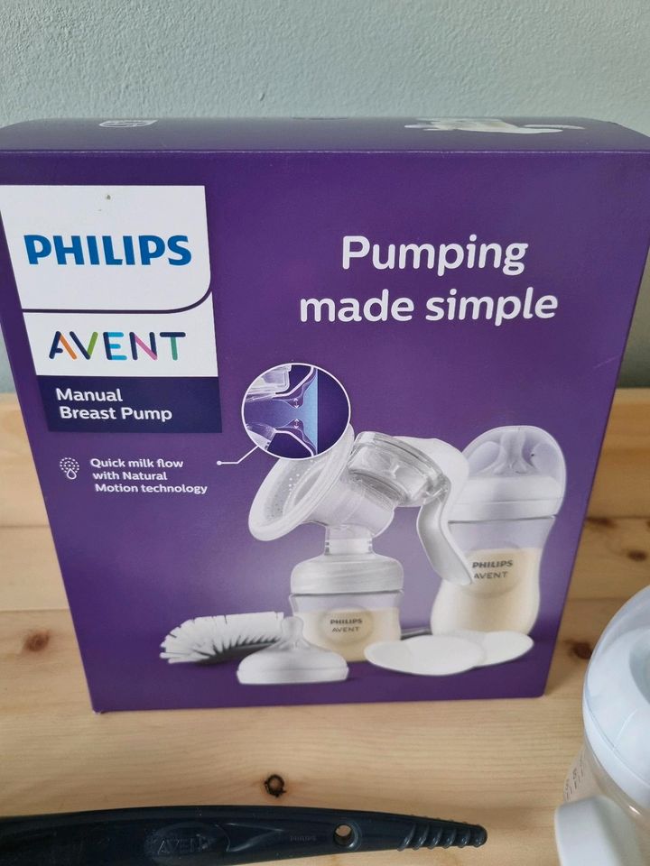 Philips Avent Milchpumpe Starterset manuell Handmilchpumpe in Ratingen