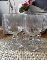 4 Weingläser Glas Wasserglas  Landhaus rillendesign Schleswig-Holstein - Trittau Vorschau