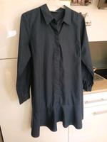 Hemdblusenkleid  Gr 44 blau dklblau Nordrhein-Westfalen - Höxter Vorschau