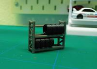 Hotwheels Diorama Zubehör 1/64 Reifen Regal Werkstatt Nordrhein-Westfalen - Solingen Vorschau