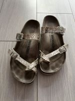 Birkenstock Größe 39 weiß silber Birkis Nordrhein-Westfalen - Gevelsberg Vorschau