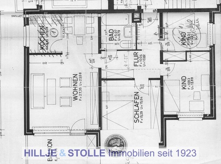 Geräumige ETW mit 3 ZKB und Balkon in unmittelbarer Nähe zum Wendehafen! in Oldenburg