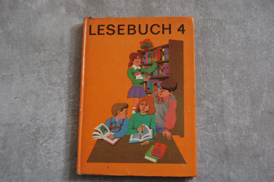 Lesebuch Klasse 4, DDR, Volk und Wissen, 1971 in Ehrenfriedersdorf