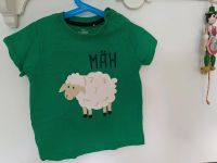grünes T-Shirt mit Schaf Größe 92 Nordrhein-Westfalen - Kempen Vorschau