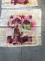 2 Batik Bilder, Malaysia, 75x80 cm Hessen - Oestrich-Winkel Vorschau