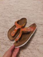 Birkenstock Gizeh Sandalen orange Gr. 41 Bayern - Klingenberg am Main Vorschau
