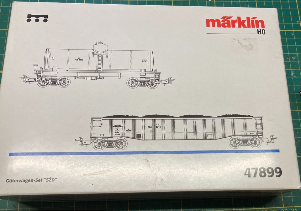 Märklin 4789 9, zweiteilig Güterwagenset SZD. Neu in OVP. in Jörl