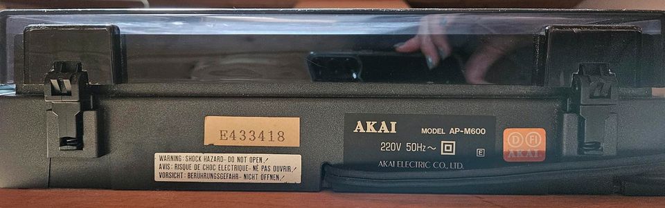 Akai Schallplattenspieler Retro Platten Musik in Sprockhövel