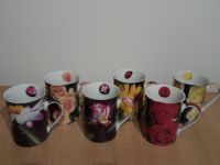 6 Kaffeetassen Tassen - verschiedene Blumen Motive - NEU Hessen - Pfungstadt Vorschau