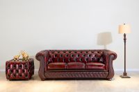 3er Sofa Chesterfield 3-Sitzer Couch Liverpool Ledersofa UVP*3490 Münster (Westfalen) - Centrum Vorschau