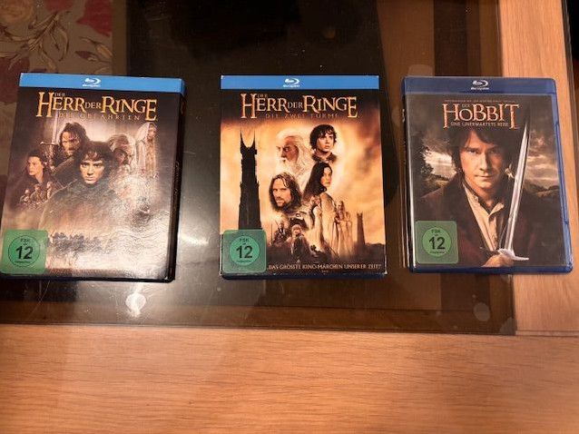 BluRay Herr der ringe Hobbit in Schönwalde-Glien