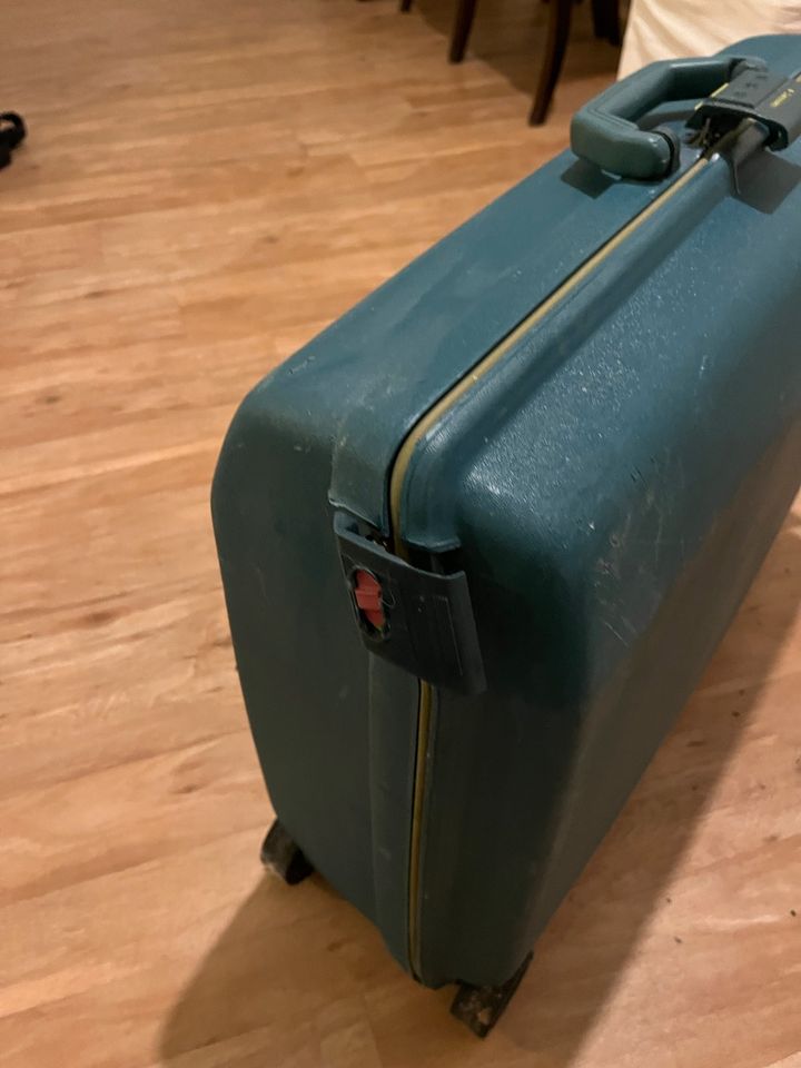 Samsonite Koffer petrol Vintage in Hamburg