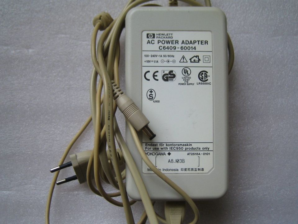 HP AC Power Adapter C6409-60014 für HP Deskjet Drucker in Hamburg