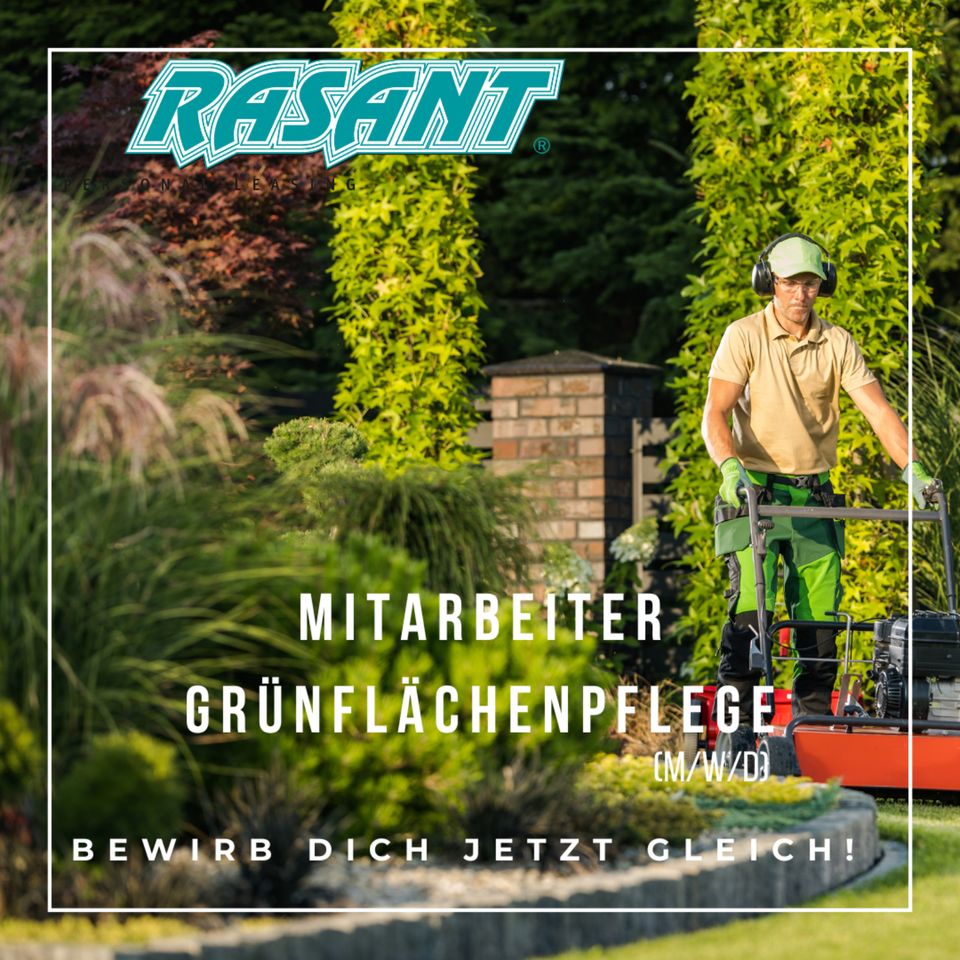 *OS* Mitarbeiter (m/w/d) Grünflächenpflege in Osnabrück ab sofort in Osnabrück