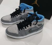 Air Jordan 1 Mid 'Crater grey university blue' Nordrhein-Westfalen - Marl Vorschau