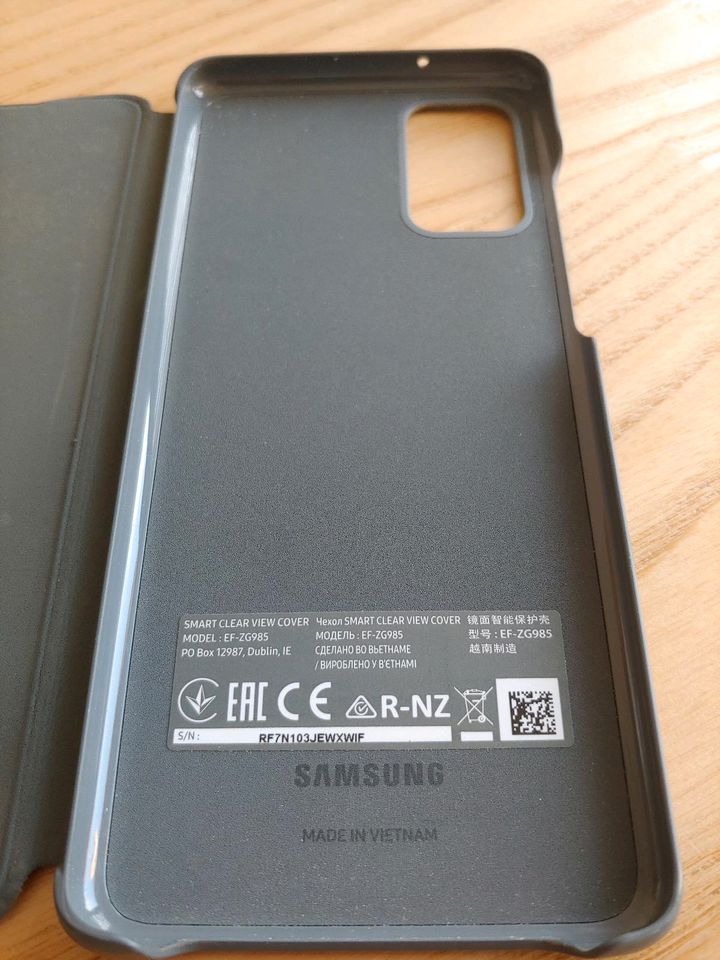 Samsung S20+ S20plus Clear View Cover flip Case Hülle in Bergisch Gladbach